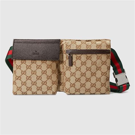 gucci waist pouch replica|gucci belt bag original price.